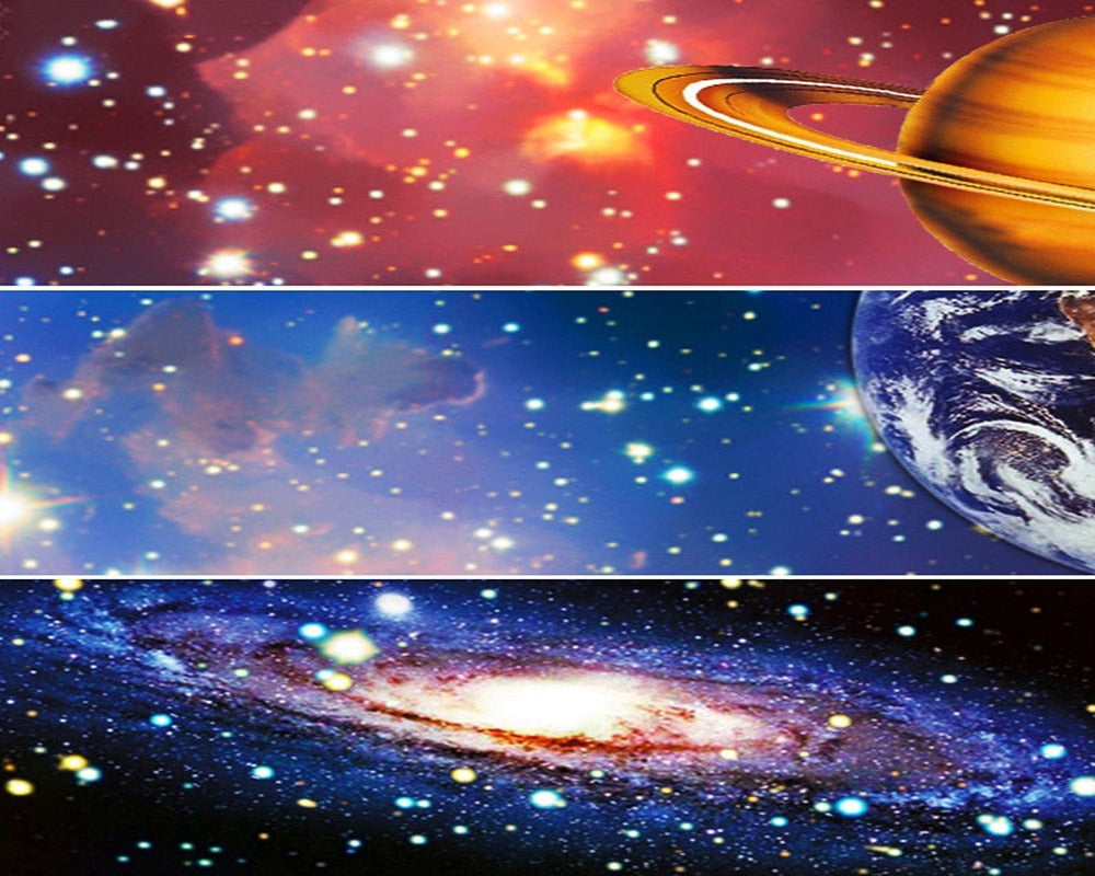 3D Ceiling Paper Cosmic Starry Sky SKU# WAL0174